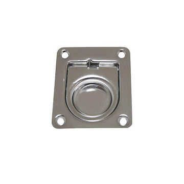 Flush Pull Stainless Steel Anti-Rattle - 0