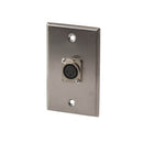 Stainless Steel Wall Plate Female XLR Socket-2