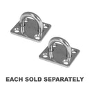 Stainless Steel Rectangle Base Eye Plate-1
