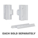 ABS Solar Panel Mounting Brackets Pair (White)-1