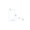 Two Rows End to End Battery Holder (4xC)-2