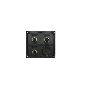 Panel with Dual USB Socket 4.2A - 0