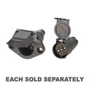 Round Trailer Socket Connector (7 Pin)-1