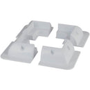 ABS Solar Panel Corner Mounting Brackets White (4pk)-1