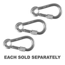 Carbine Style Snap Hook with Locking Collar-1