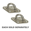 Stainless Steel Diamond Base Eye Plate-1