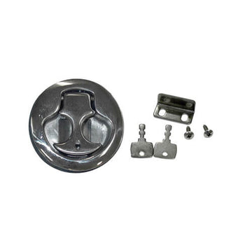 Round Style Flush Latch - 0