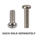 Round Phillips Head Steel M4 Screws 200pcs-1