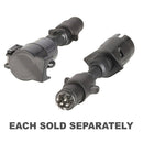 Trailer Adaptor 7 Pin Round Plug to Round Socket-1