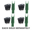 SPDT Dual Rocker Switch with Labels and Cover-1