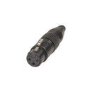 3 Pin Line Female Cannon Type Connector-1