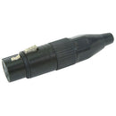 3 Pin Line Female Cannon Type Connector-2