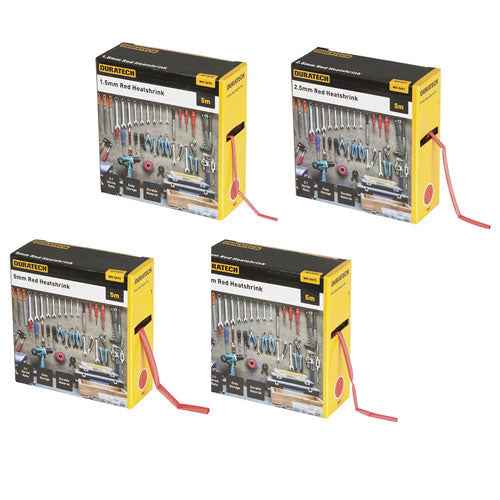 2:1 Heatshrink Tubing 5m (Red)