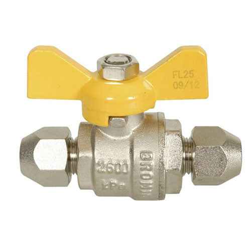 Flared Ball Valve Gas Fitting