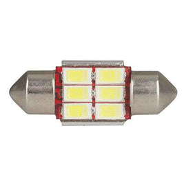 CANBus Compatible LED Festoon Globe 12V (6x5730)