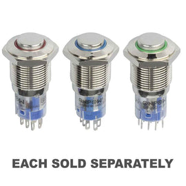 IP67 Rated Illuminated Momentary Switch