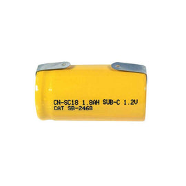 Sub C Rechargeable Ni-CD Battery 1.8Ah 1.2V