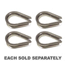 316 Grade Stainless Steel Thimbles