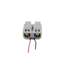 2-Pole Connector with Screw Terminals & LED Indicator 50A