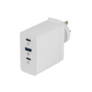Laptop Wall Plugin Power Supply with 2 C & 1 A Type Socket-1