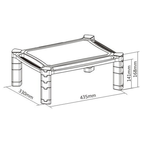 Techly Height-Adjustable Smart Stand ICA-MS 401 — illustration complémentaire (Icecat)