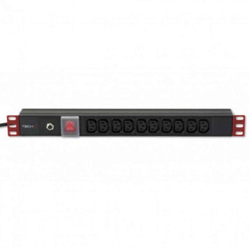 RACK POWER STRIP 1U 10x C13 SOCKET C14 PLUG FOR UPS