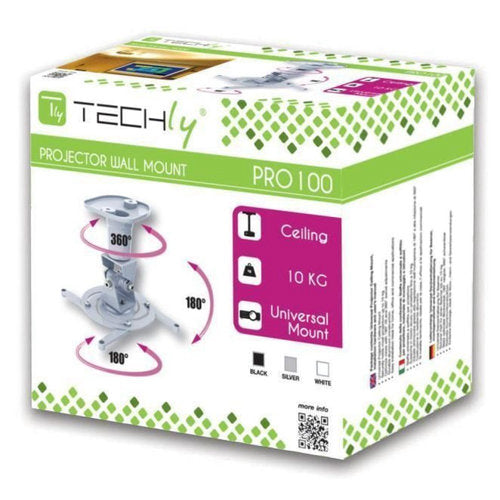 Techly Universal Ceiling Bracket for Projector, White ICA-PM 100WH — illustration complémentaire (Icecat)