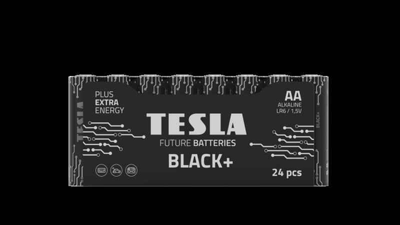 Piles Tesla AA Black+ R06 (24 pièces)