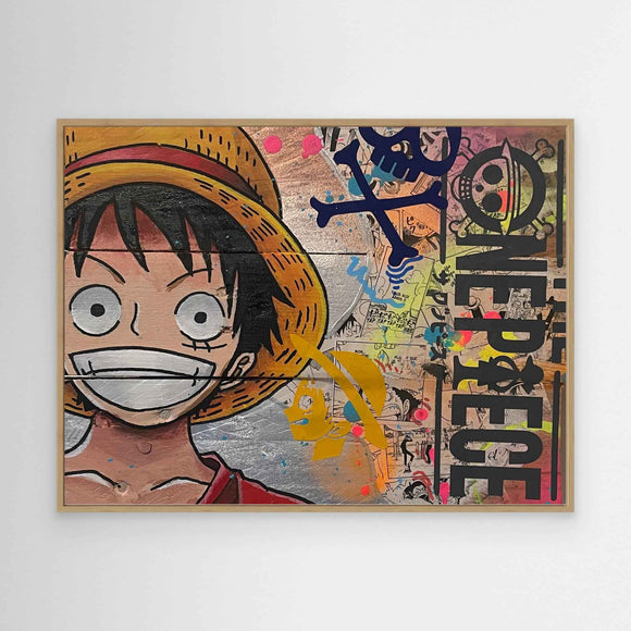 One piece reproduction officielle sur toile de l'œuvre