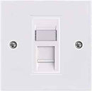 Ecost VCE Network Sockets Cat6 Surface-Mounted Flush-Mounted with LSA Module 2 Sets