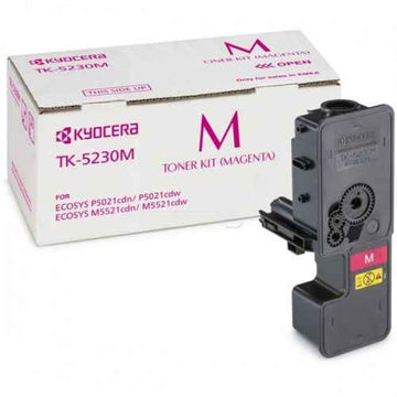 Kyocera TK-5230M Toner Cartridge, Magenta
