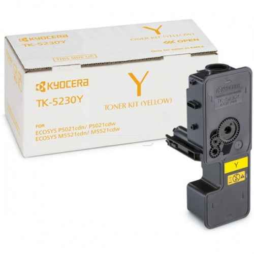 Toner KYOCERA TK-5230Y 1T02R9ANL0 Jaune d'origine