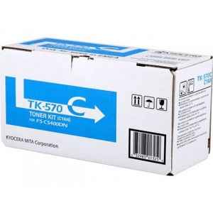 Cartouche de toner Kyocera TK-570C, cyan