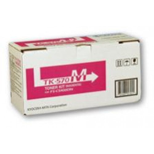 Cartouche de toner kyocera tk-570m magenta