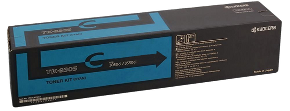 Kyocera TK-8305C Toner Cartridge, Cyan