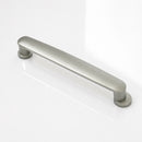 Poignée de meuble COOPER, Finition zamak nickel mat, entraxe 160 mm