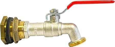 Ecost Customer Return "Boutté" 0872497 Tank Passage Kit Brass, 1/4 Turn Tap