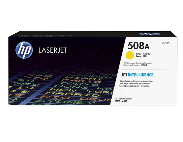 HP 508A Tonercartridge yellow