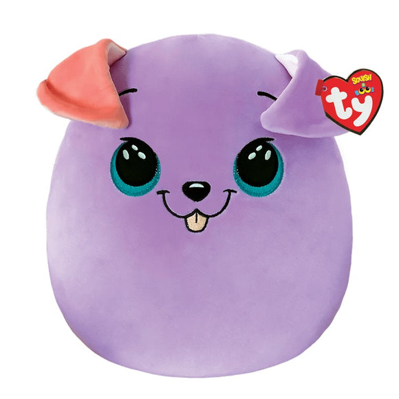 Maskotka poduszka TY Squishy Pies Bitsy purpurowy 22 cm