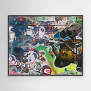 Wall.E  impression sur toile de l'œuvre originale