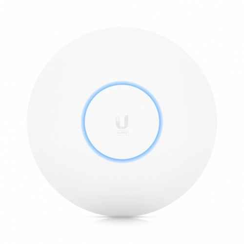 ACCESS POINT Ubiquiti "U6" interior, 2400 Mbps, port Gigabit x 1, antena interna x 1, PoE, 2.4 - 5 GHz, "U6-LR" (timbru verde 0.8 lei)