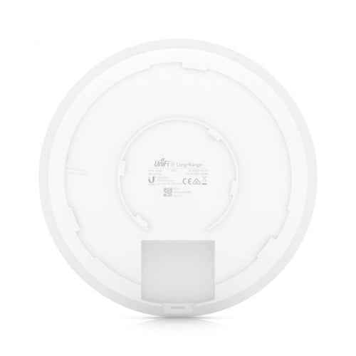 ACCESS POINT Ubiquiti "U6" interior, 2400 Mbps, port Gigabit x 1, antena interna x 1, PoE, 2.4 - 5 GHz, "U6-LR" (timbru verde 0.8 lei)