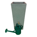 Prestige water  london marbre vert  100l  récupérateur d'eau de pluie