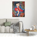 Betty Boop Rouge impression de l'œuvre originale de Vincent STREIFF