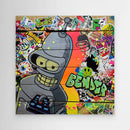 Bender reproduction officielle sur toile de l'œuvre