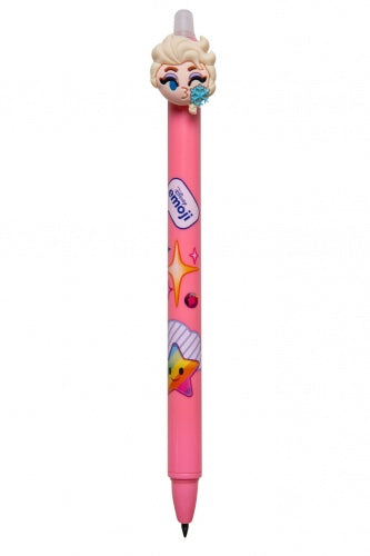 Stylo effaçable rétractable Colorino Disney Emoji Frozen