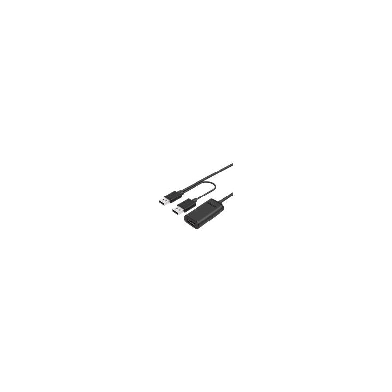 Rallonge usb 2.0 active 20 m y-279 noir