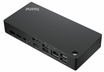 Station d'accueil usb-c universelle lenovo thinkpad 40ay0090eu noire