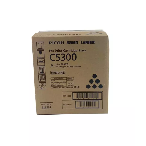 Cartouche de toner noir pour ricoh c5300 828601