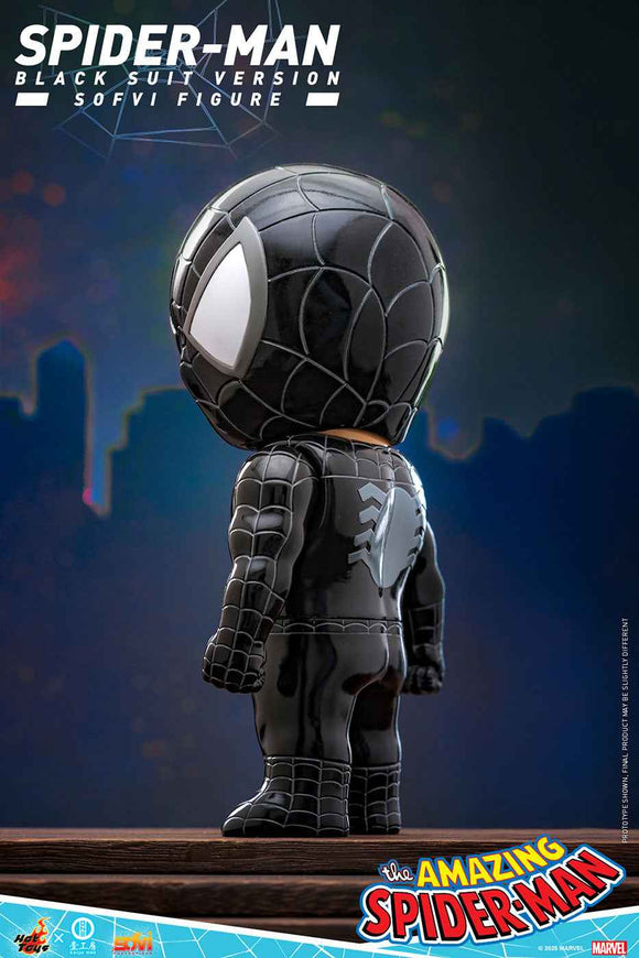Figurine Hot Toys SMS003 - Marvel Comics - The Amazing Spider-Man - Spider-Man Black Suit
